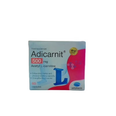 Adicarnit (500 Mg) (60 Capsules)