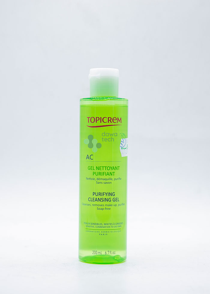 Topicrem Ac Purifynig Cleansing Gel 200Ml