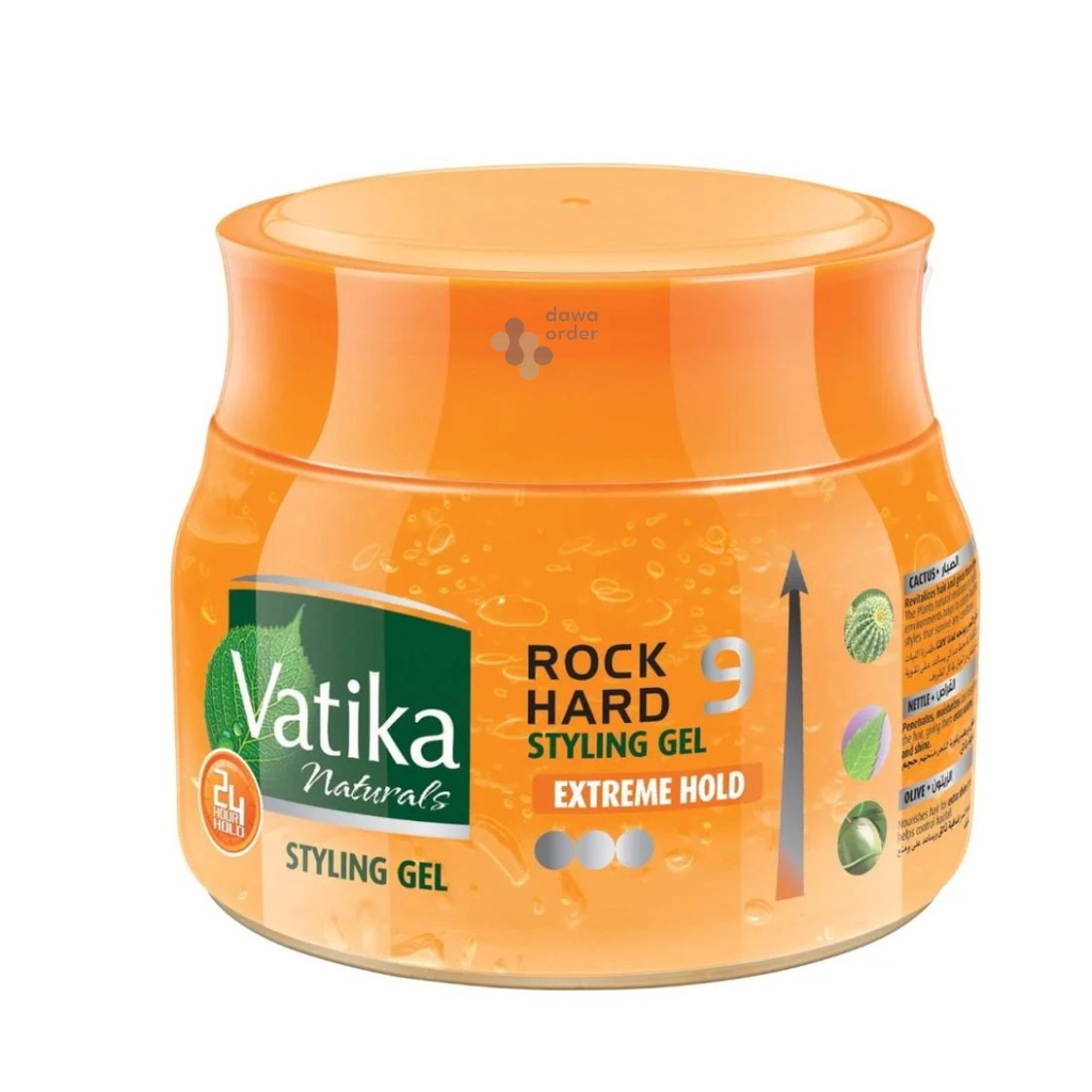 Vatika Styling Gel Rock Hard 500Ml