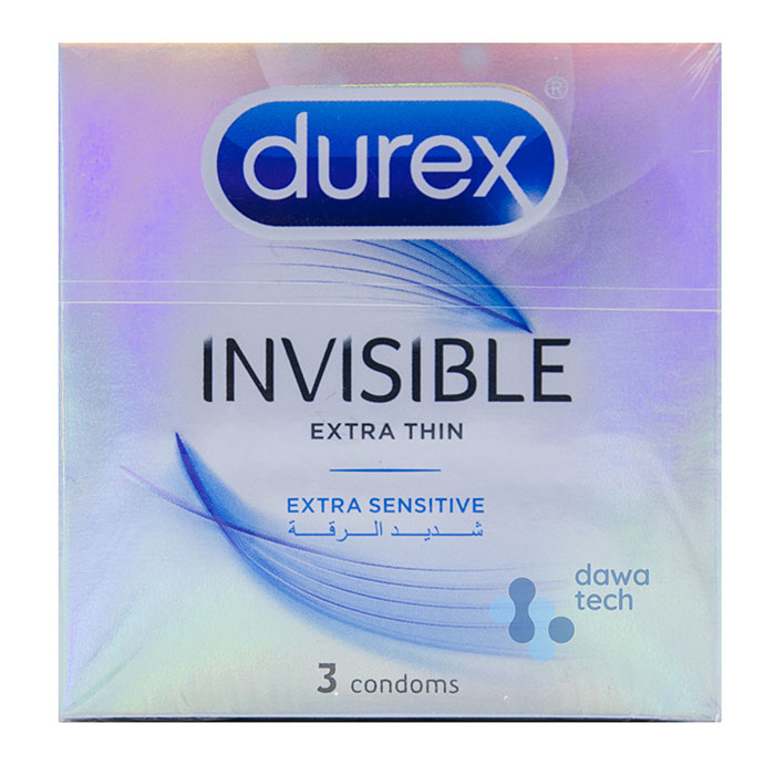 DUREX INVISIBLE 3 CONDOMS