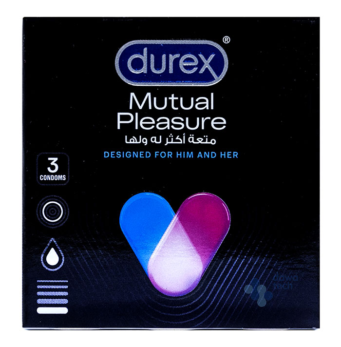 DUREX MUTUAL PLEASURE (3 CONDOMS)