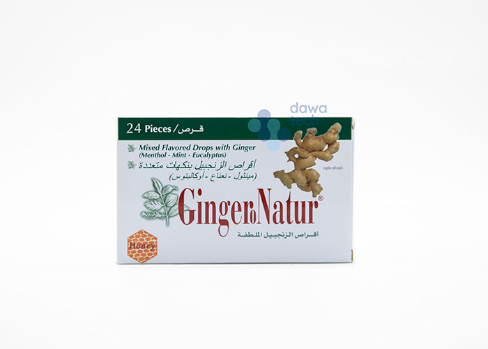 gingero natur menthol 24 pieces