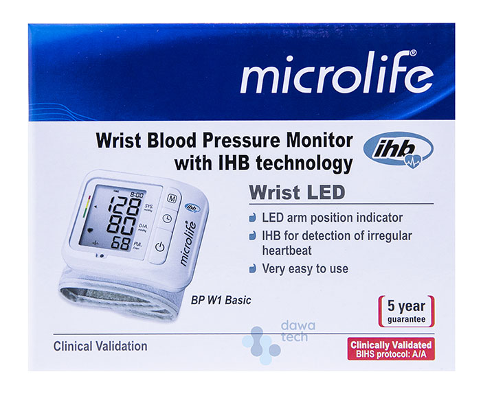Microlife wrist with pad