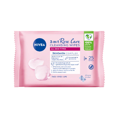 Nivea Pure Cleansing Wipes Offer Pink