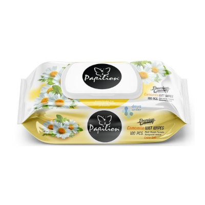 Papilion Wet Wipes Chamomile