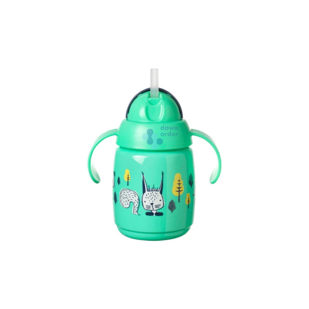 Tommee Tippee Training Straw Cup Green