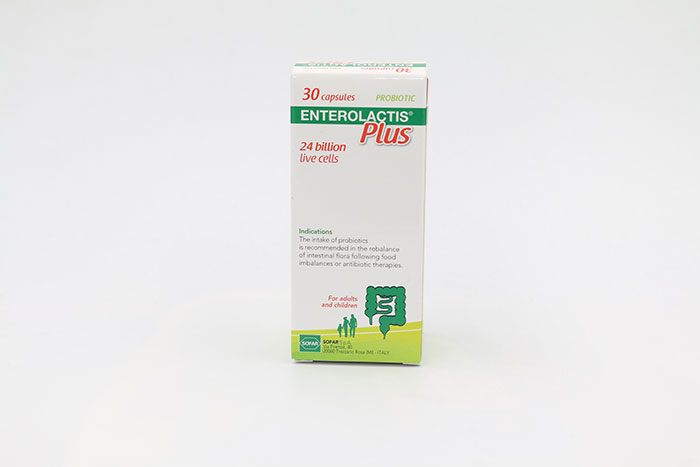 Enterolactis Plus (30 Capsules)