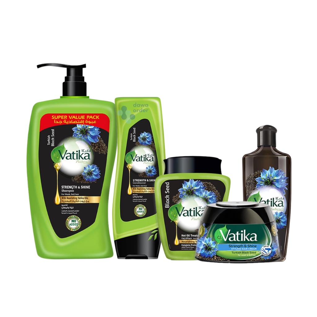 Vatika Blackseed, Castor&Garlic Hair Serum