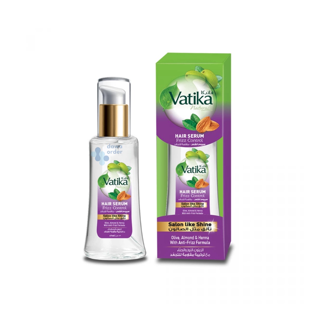 Vatika Olive, Almond&Henna Serum