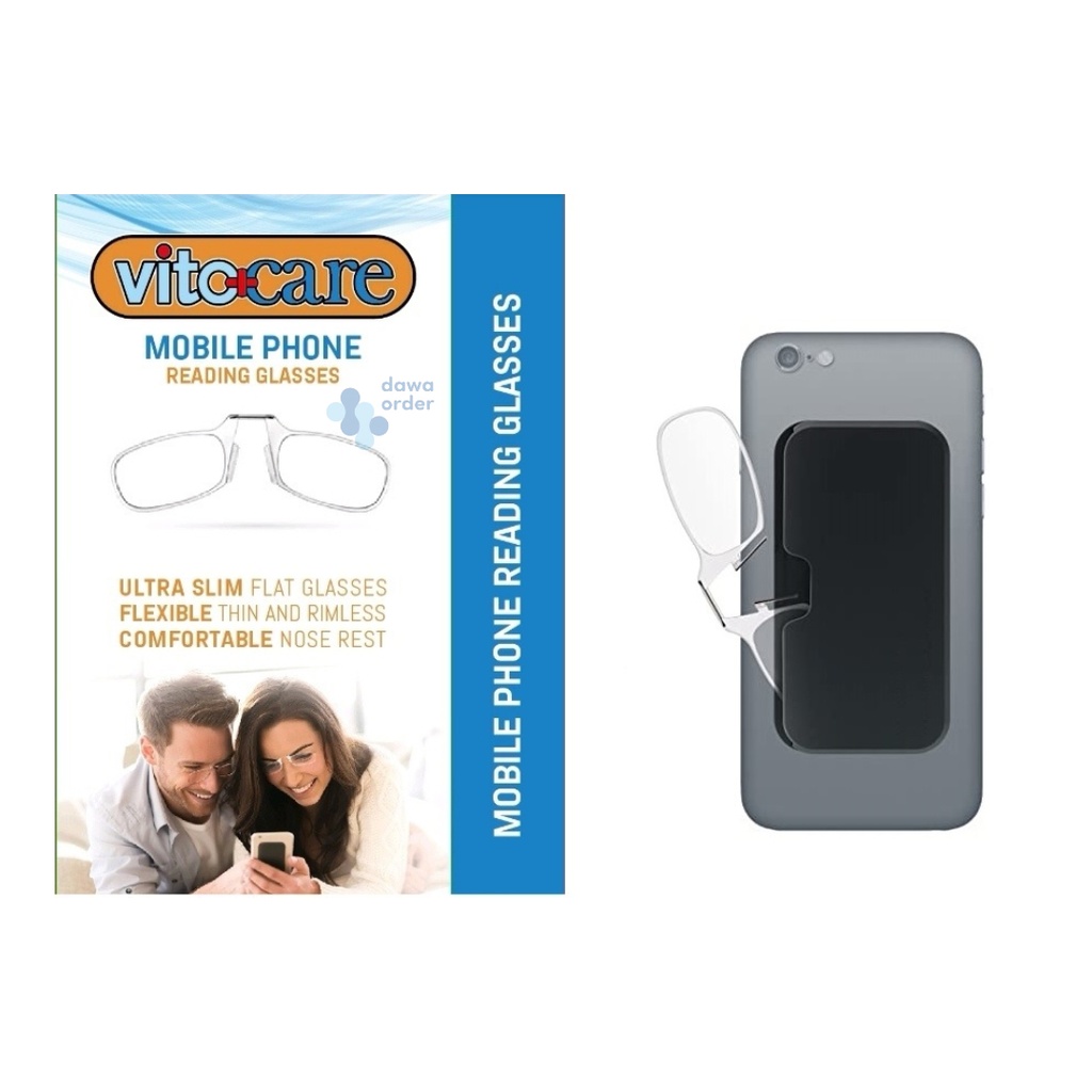Vitocare Mobile Phone Reading Glasses +3