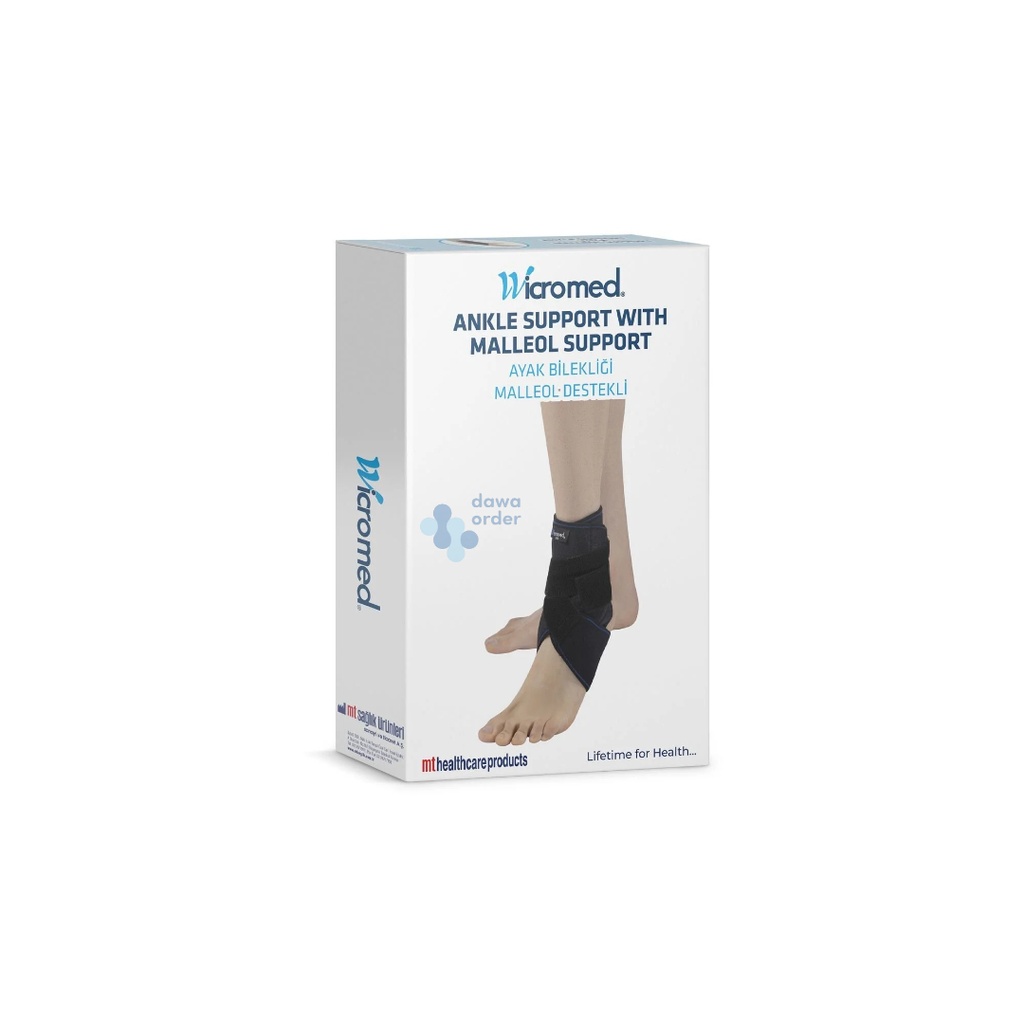 Wicromed Ankle Bandage With Silicon M