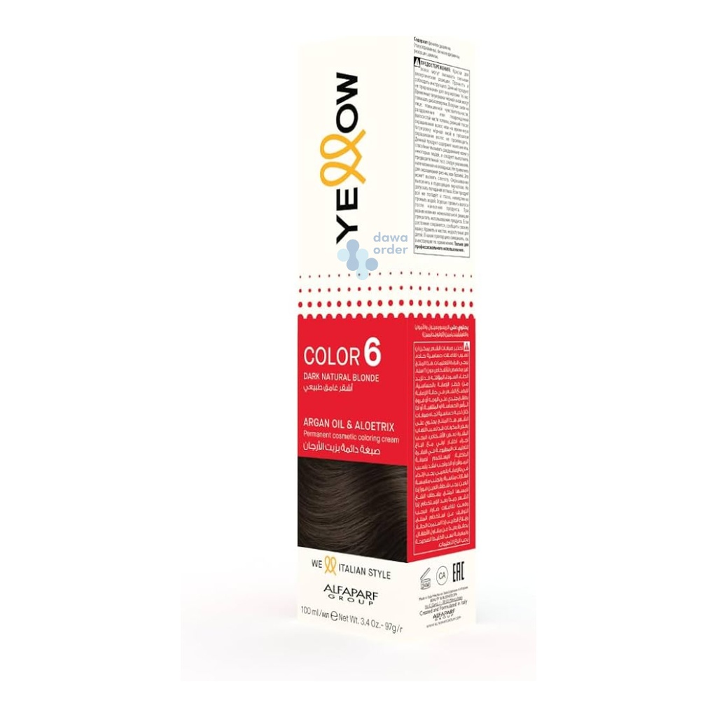 Yelllow Color Cool 6 Dark Natural Bonde