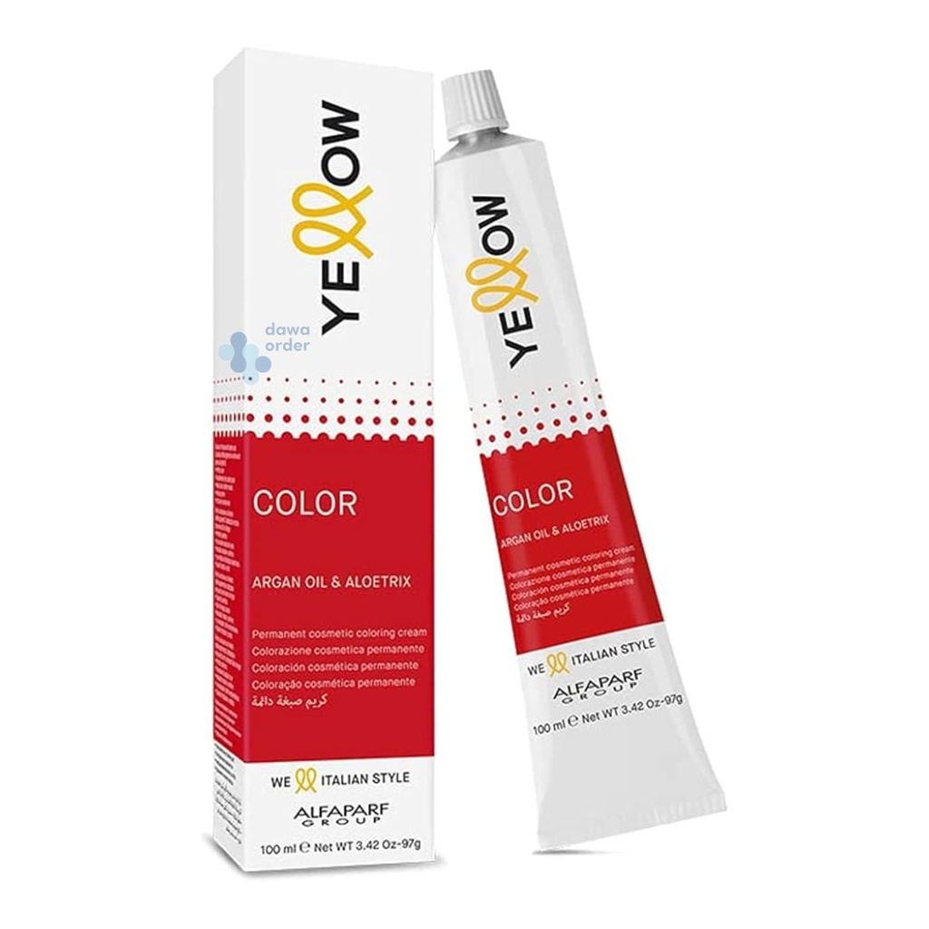 Yellow Color 7 Medium Blonde