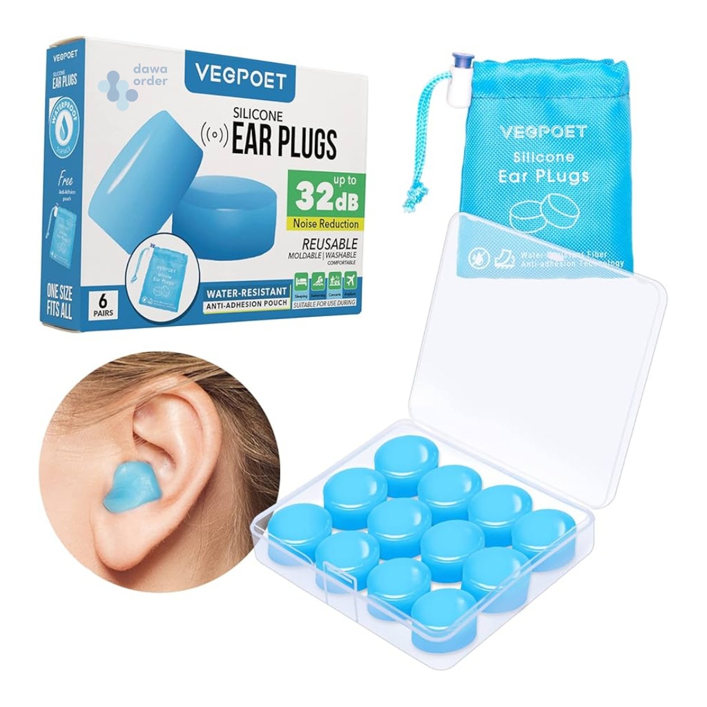 Ear Plug Med Silicon Ear Plug