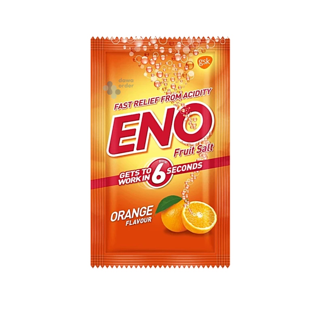 Eno Fruit Salt Orange Pd 2.29 G, 2.16 G, 0.5 G Oral Powder