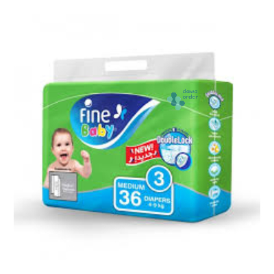 Fine Baby 3 (36 Diapers)