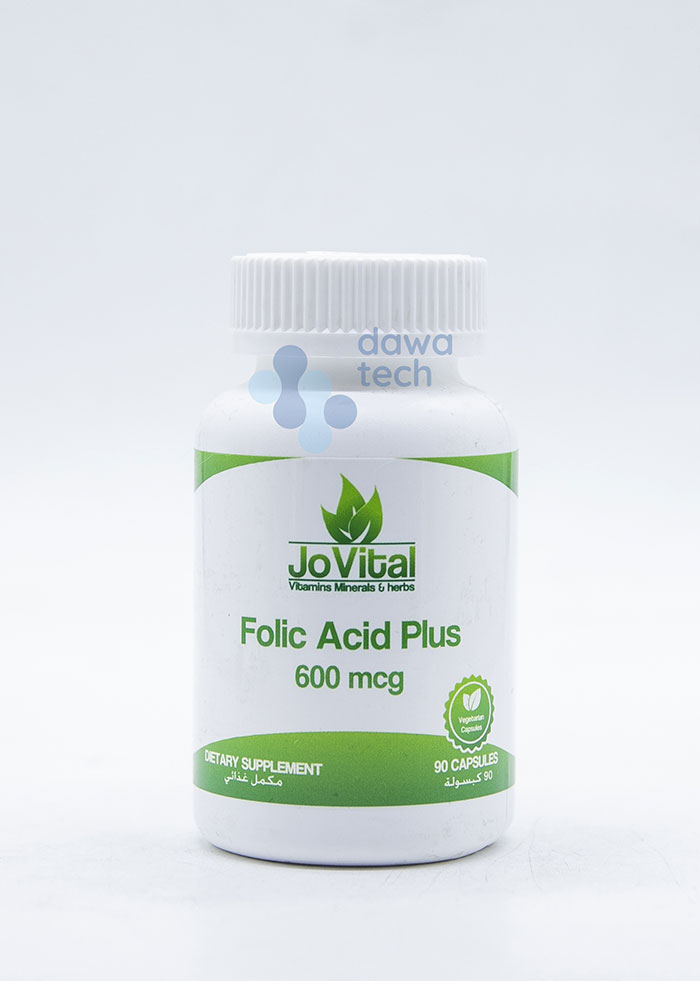 JOVITAL FOLIC ACID PLUS (600MCG) (90CAP)