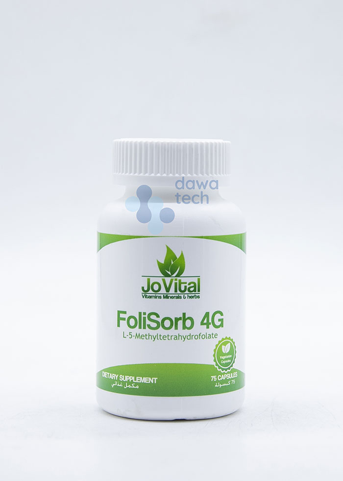 JOVITAL FOLISORB (4GM) (75 CAP)