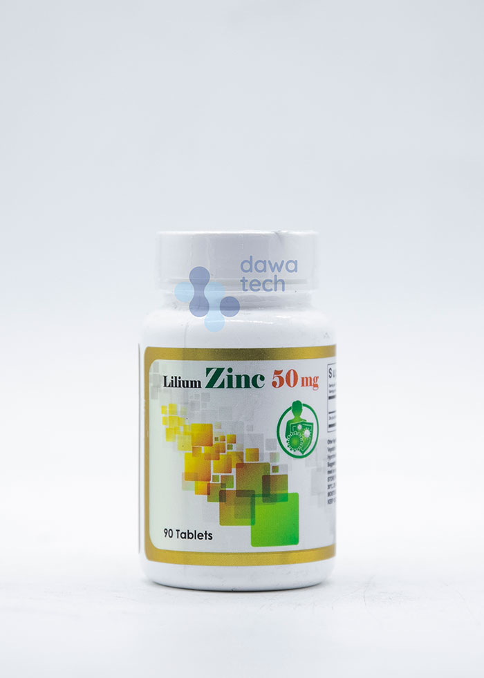 Lilium Zinc 50Mg (90 Tab)