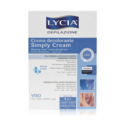 Lycia Depilazione Cream For Face