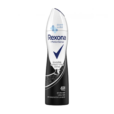 Rexona Spray Invisible On Black (200Ml)