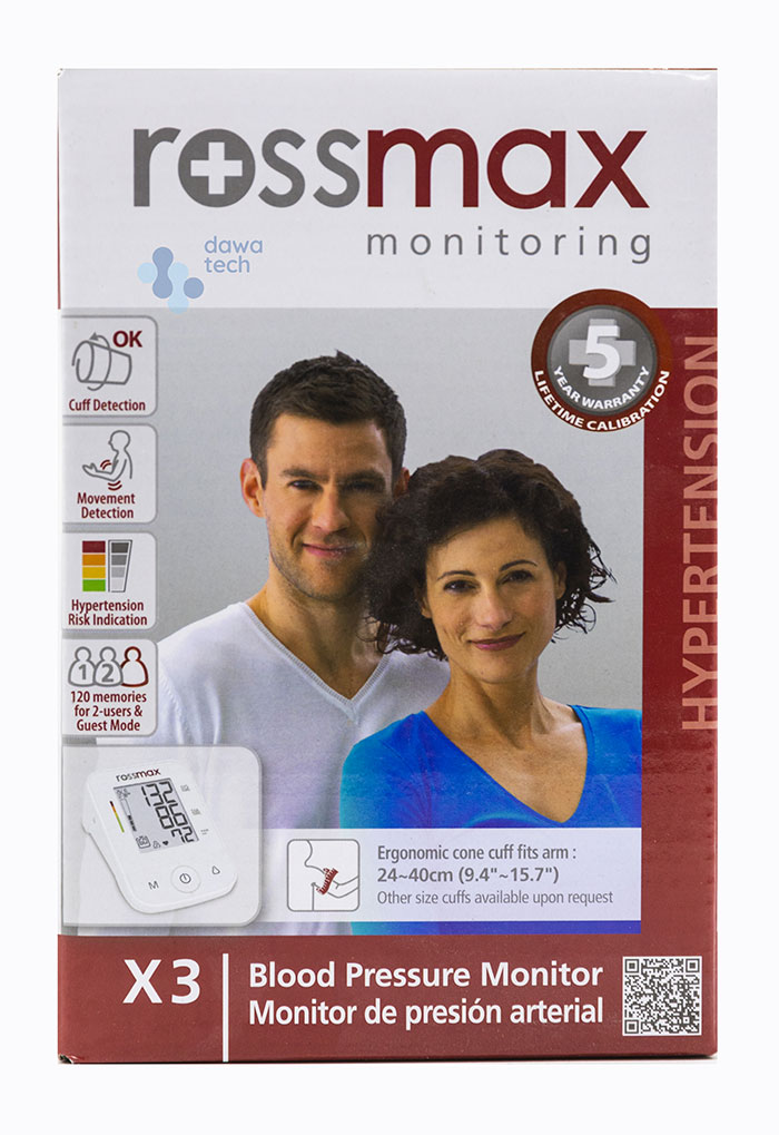 Rossmax Bpm Blood Pressure Monitor (X3)