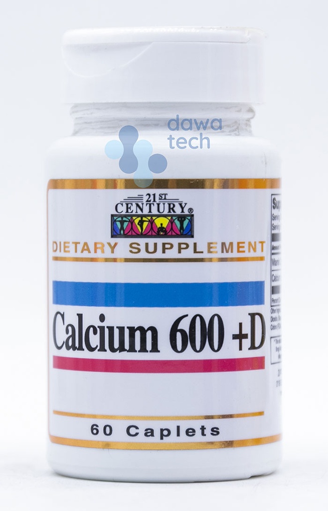 21St Century Calcium 600+D