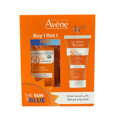 Avene sun block SPF 50+ OFFER 1+1