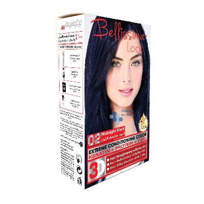 Bellissima Look 02 اسود مزرق