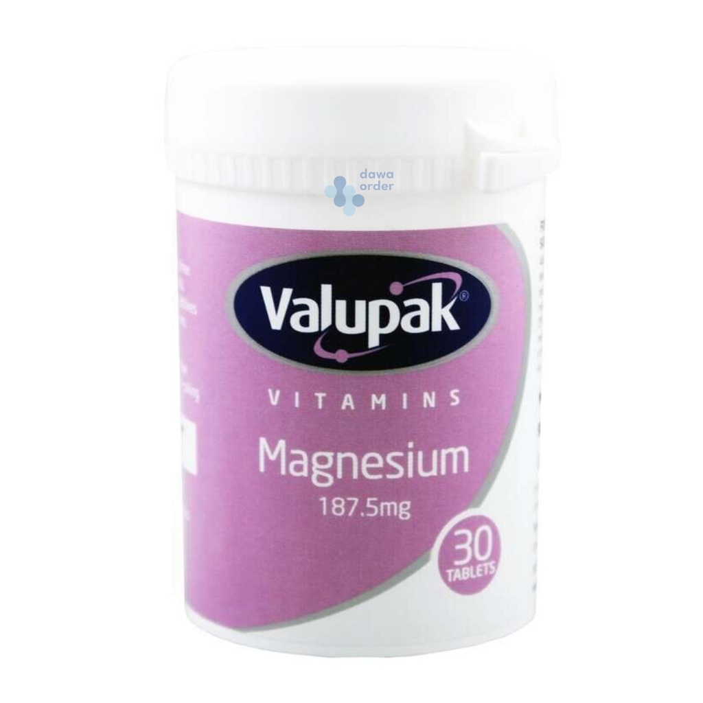 Valupak Magnesium (187.5 Mg) (30 Tab)