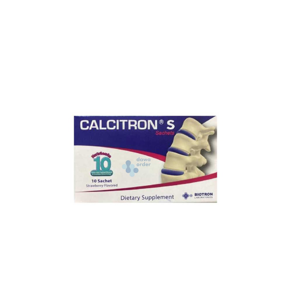 Calcitron Sach (10Sach)