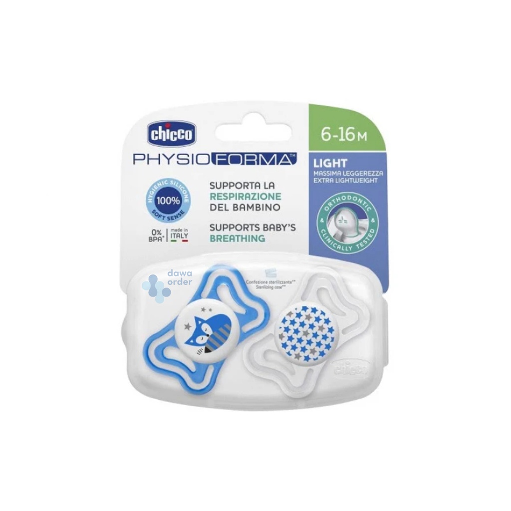 Chicco Soother Light (6-16) Boy