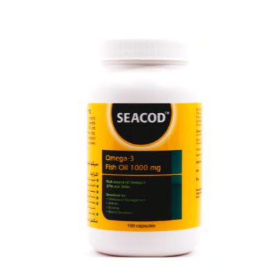 Seacod Omega 3 Fish Oil 100Cap.