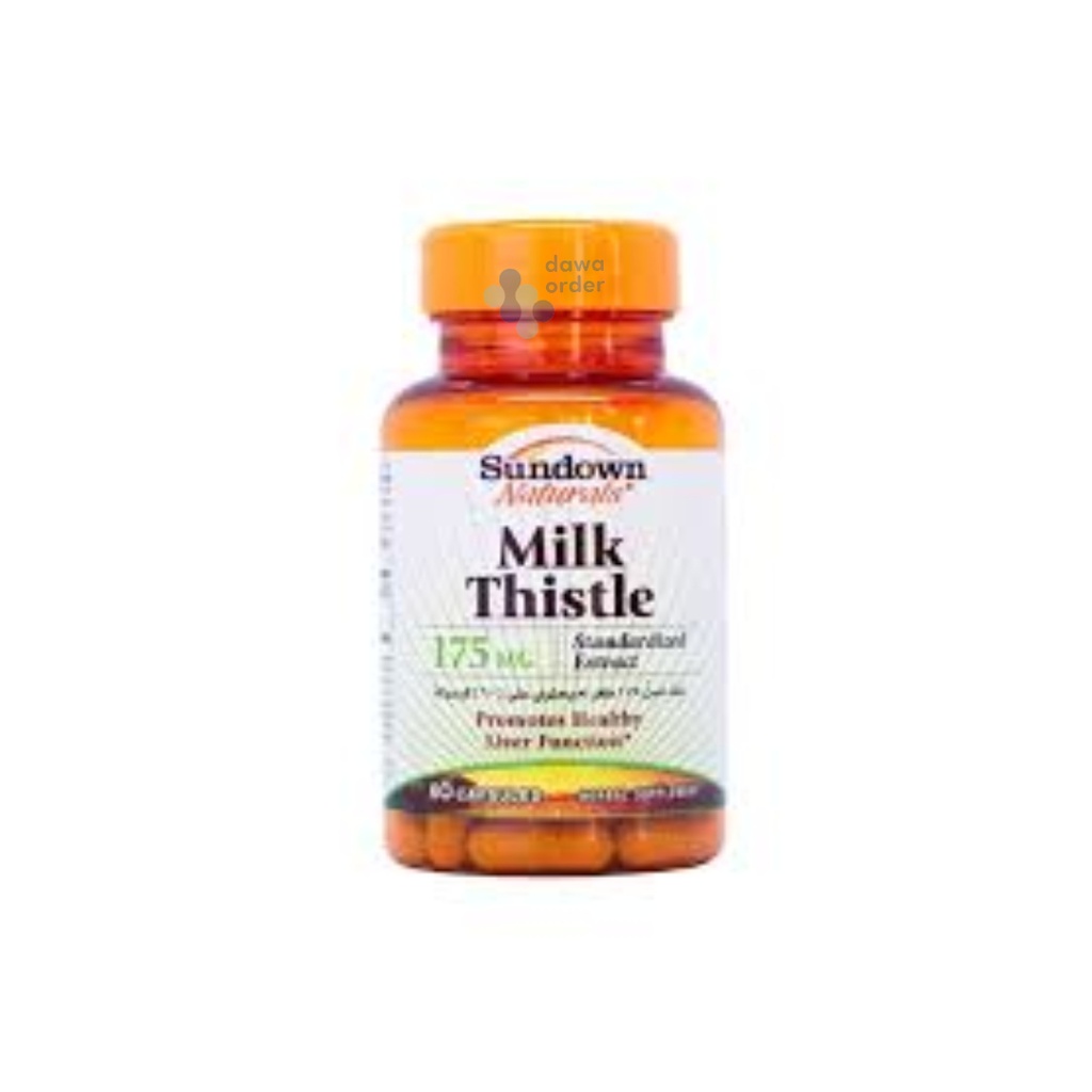 Sun Down Milk Thistle 175Mg 60Cap