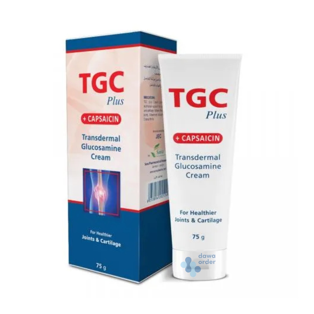 Tgc Transdermal Glucosamine Cream 75G