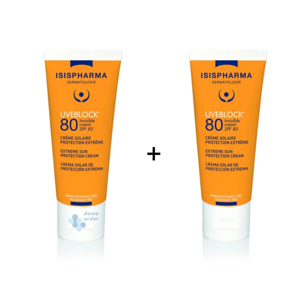 Uveblock 80 Invisible Cream Offer 1+1