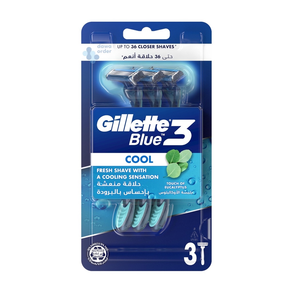 Gillette Blue 3 Cool