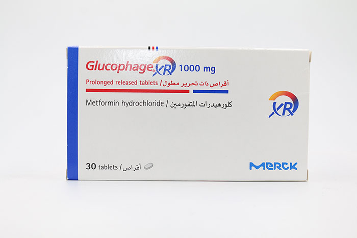 Glucophage Xr 1000mg Tab. 30'S