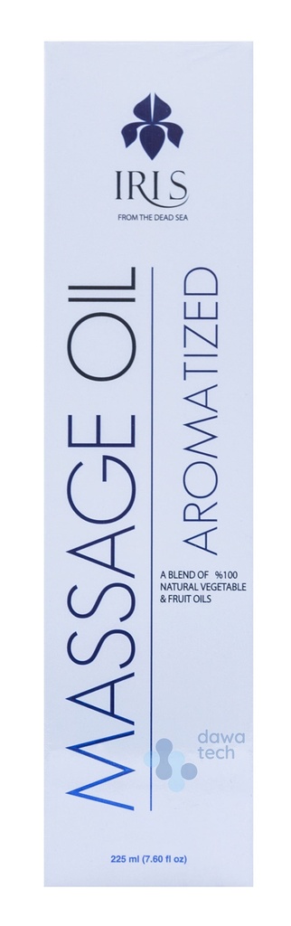 IRIS AROMATIZED MASSAGE OIL 225ML