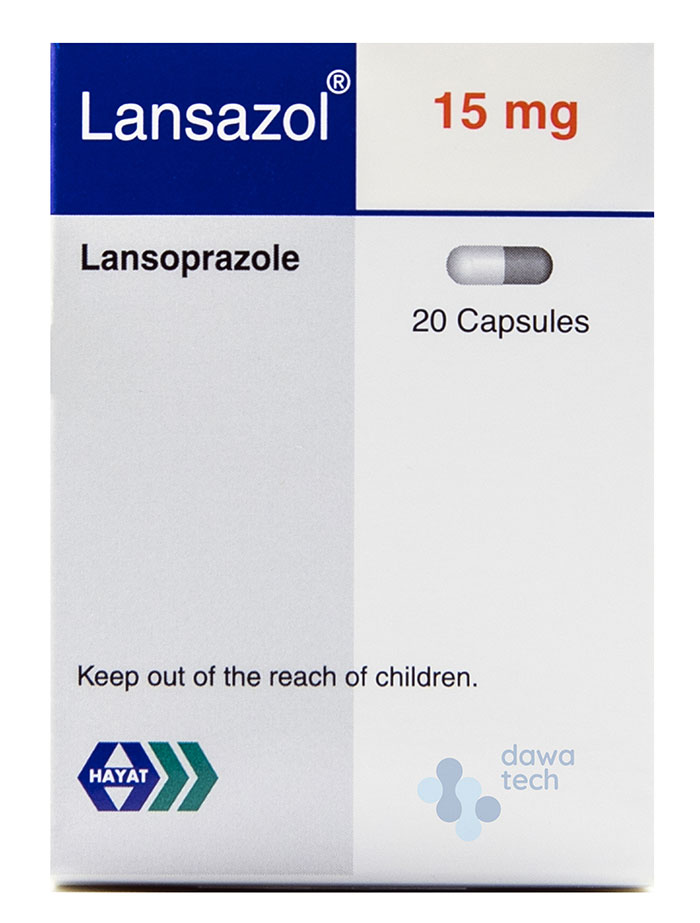 Lansazol 15mg Caps 20'S