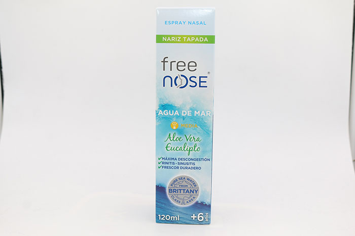 Free Nose Medium 6+ Spray (120 Ml)
