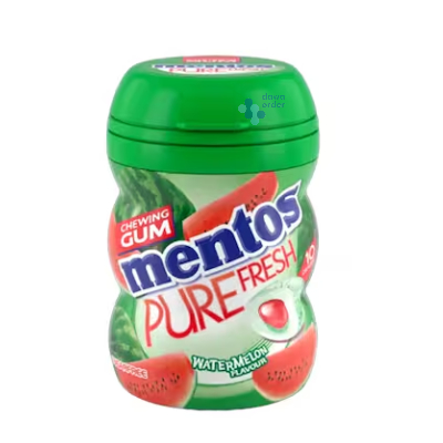 Mentos Pf Bubble Gum Roll Water Melon Green