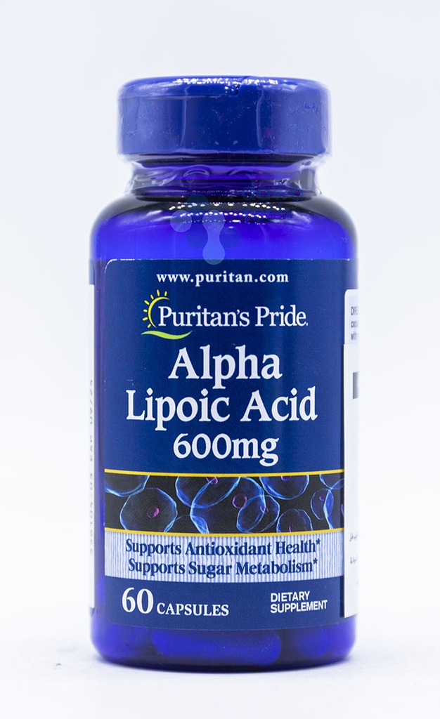 Puritan'S Pride Alpha Lipoic Acid 600 Mg