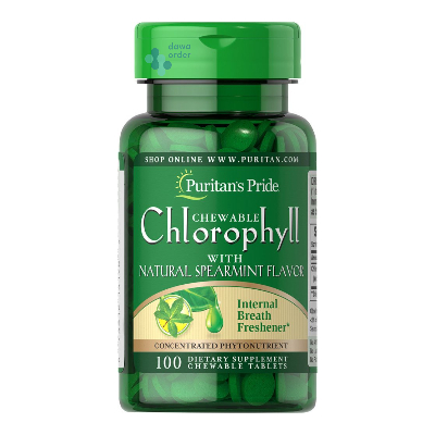 Puritan'S Pride Chewable Chlorophyll & Mint