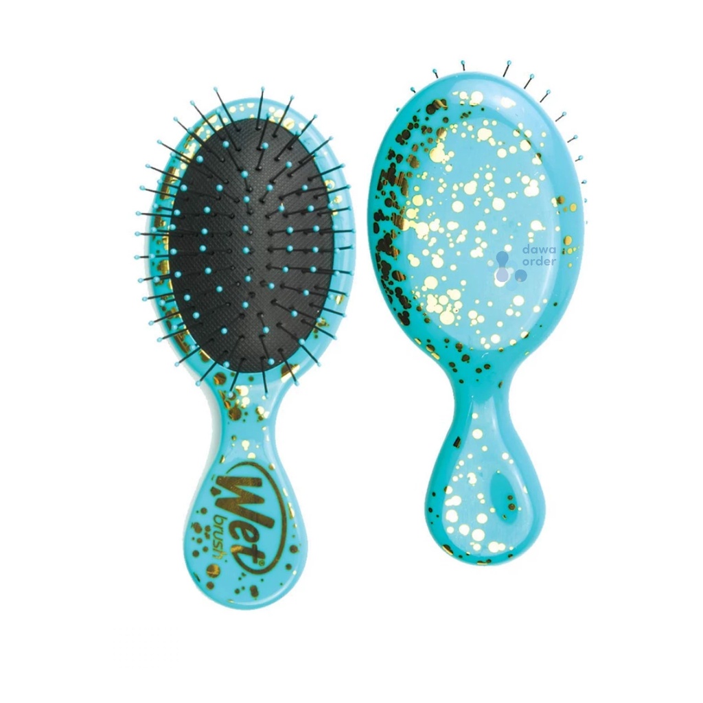 Wet Brush Bright Geos Speckle Mini Detangler