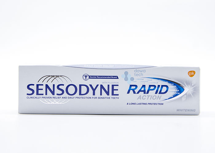 sensodyne rapid action &whitening new t.p