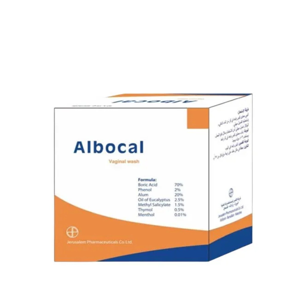 Albocal Powder 10*15G Sachets Vaginal Wash