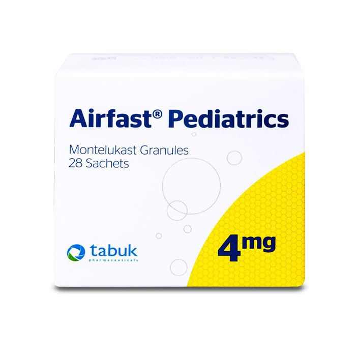 AIRFAST PEDIATRICS 4MG SACHETS