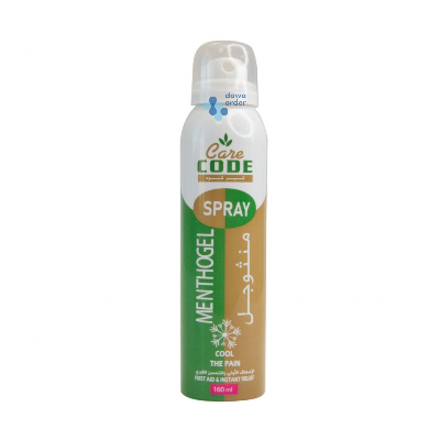 Care Code Menthogel Spray 160Ml