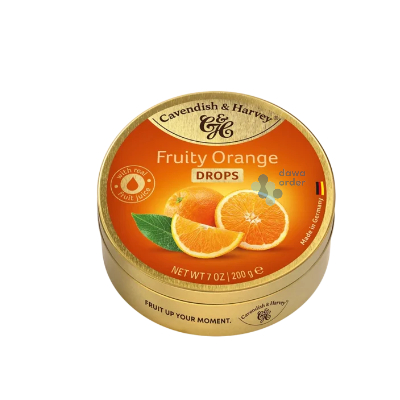 Cavendish & Harvey Fruity Orange 200G